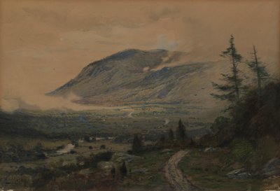 Hory a údolí od James Henry Moser