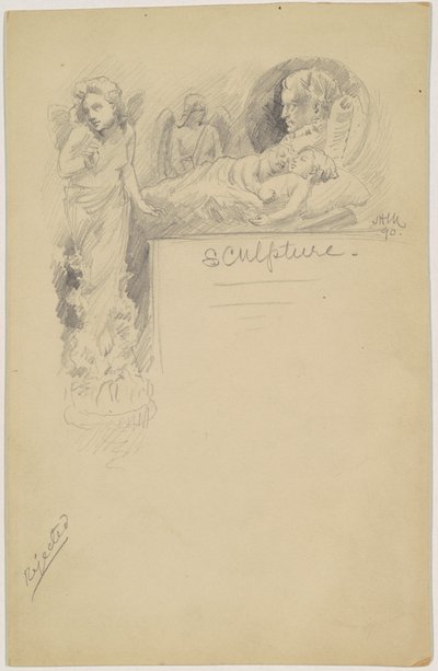 Studium na "Sochařství" od James Henry Moser