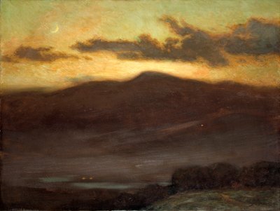 Západ slunce, Mount McIntyre od James Henry Moser