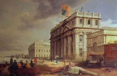 Greenwichská nemocnice, 1842 od James Holland
