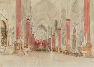 Interiér kostela San Giovanni e Paolo, Benátky od James Holland