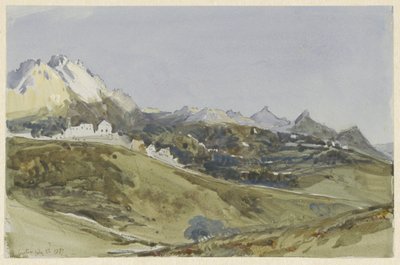 Krajina poblíž Sintra, Portugalsko od James Holland