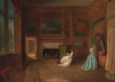 Ložnice Lady Betty Germain v Knole, Kent od James Holland