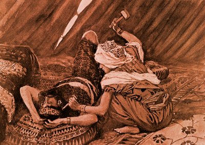 "Jael porazila Siseru a zabila ho", J. James Tissot od James Jacques Joseph (after) Tissot