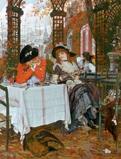 Oběd (A Luncheon), c.1868 od James Jacques Joseph Tissot