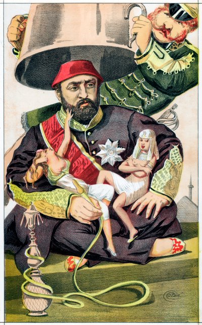 Abd-ul-Aziz, sultán Turecka z roku 1861, 1869 od James Jacques Joseph Tissot