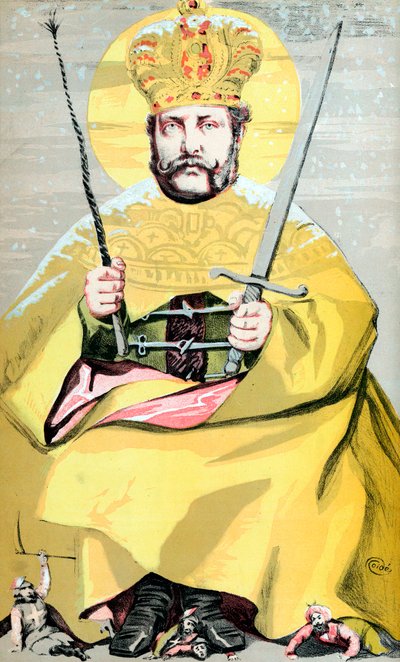 Alexander II 1818-1881, ruský car z roku 1855, 1869 od James Jacques Joseph Tissot