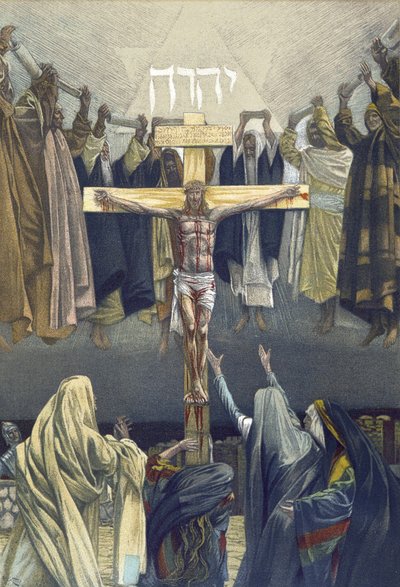 C"est la fin - Je hotovo - z ""Života našeho Pána Ježíše Krista"" - 1899 James Tissot - La vie de notre seigneur Jesus Christ, Jacques Joseph od James Jacques Joseph Tissot