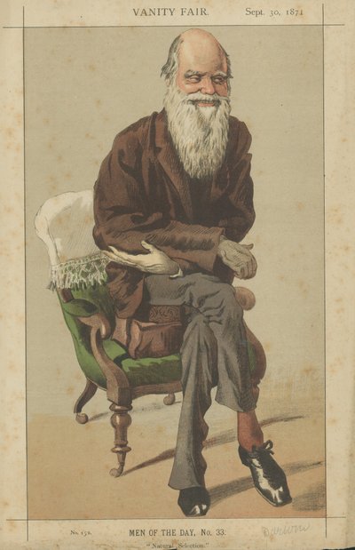 Charles Darwin od James Jacques Joseph Tissot