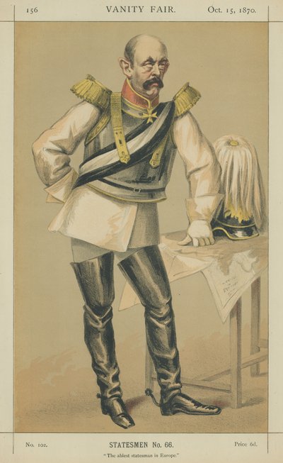 hrabě von Bismarck-Schoenausen od James Jacques Joseph Tissot
