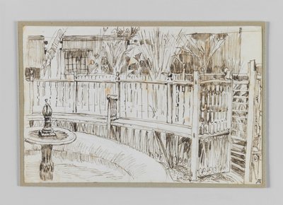 Zahrada tančících dervišů v Káhiře, ilustrace ze Života našeho Pána Ježíše Krista od James Jacques Joseph Tissot