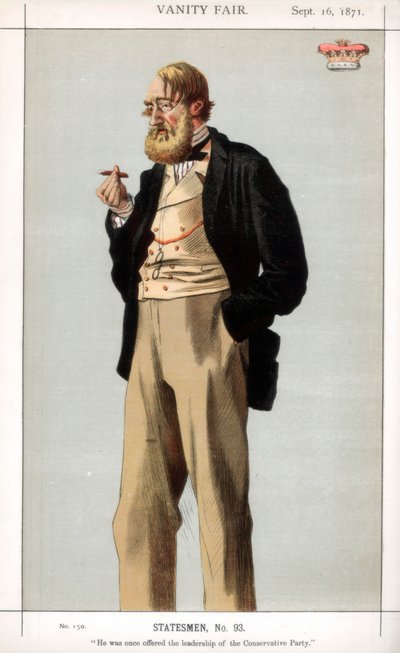 Jednou mu bylo nabídnuto vedení konzervativní strany, 1871. od James Jacques Joseph Tissot