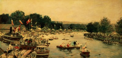 Henley Regatta, kolem roku 1877 od James Jacques Joseph Tissot