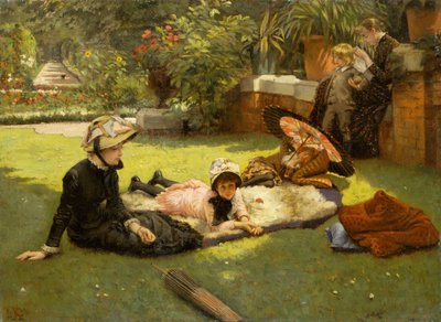 Na plném slunci Na plném slunci, cca. 1881. od James Jacques Joseph Tissot