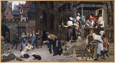 Návrat marnotratného syna, 1862 (olej na plátně) od James Jacques Joseph Tissot