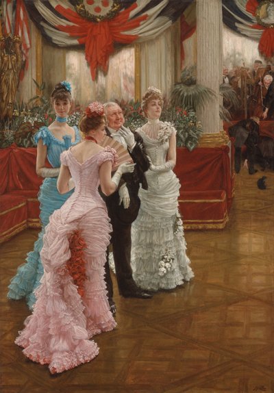 Dámy z provincie od James Jacques Joseph Tissot
