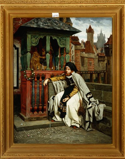 Markétka na hradbách, 1861 od James Jacques Joseph Tissot
