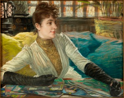 Portrét Mathilde Sée od James Jacques Joseph Tissot