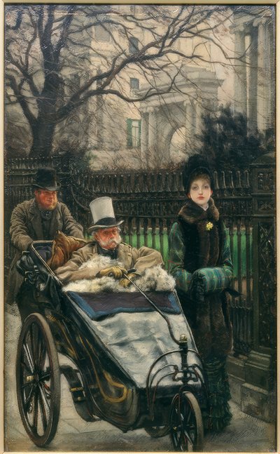 Rekonvalescent (Dcera vojáka) od James Jacques Joseph Tissot