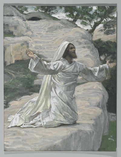 Saint James Less, ilustrace ze Života našeho Pána Ježíše Krista, 1886-94 (wc přes grafit na papíře) od James Jacques Joseph Tissot