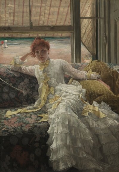Pobřeží od James Jacques Joseph Tissot
