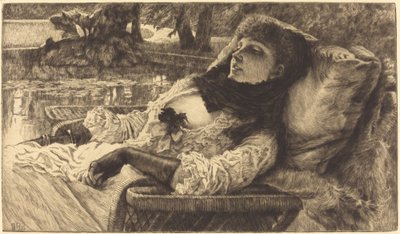 letní večer od James Jacques Joseph Tissot
