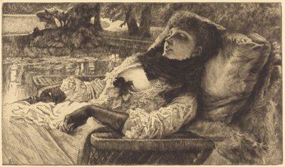 Letní večer od James Jacques Joseph Tissot