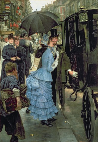 Družička, kolem 1883-85 (olej na plátně) od James Jacques Joseph Tissot