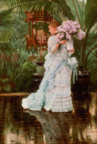 Bunch of Lilacs, kolem roku 1875 od James Jacques Joseph Tissot