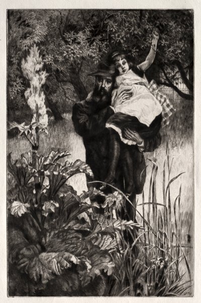 Vdovec (lept a suchá jehla) od James Jacques Joseph Tissot