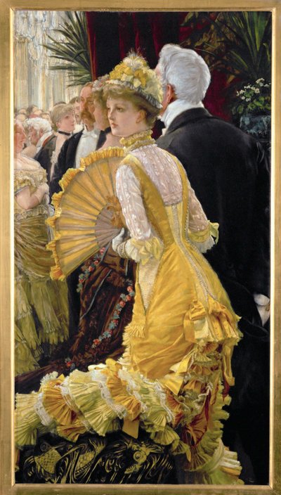 Ples, asi 1878 (malba na plátně) od James Jacques Joseph Tissot