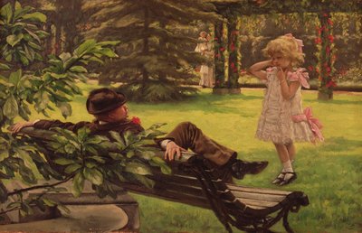 Strýček Fred, kolem roku 1879 (panel) od James Jacques Joseph Tissot