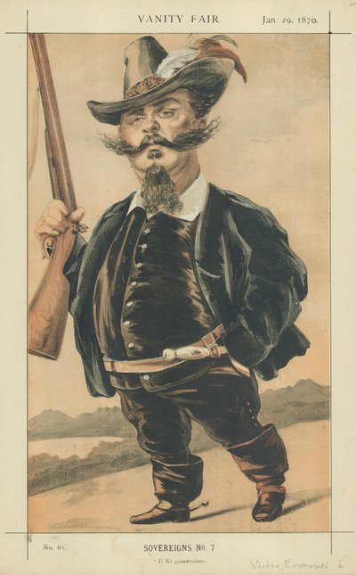 Viktor Emmanuel I od James Jacques Joseph Tissot