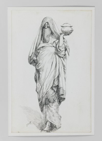 Žena z Káhiry, ilustrace ze Života našeho Pána Ježíše Krista od James Jacques Joseph Tissot
