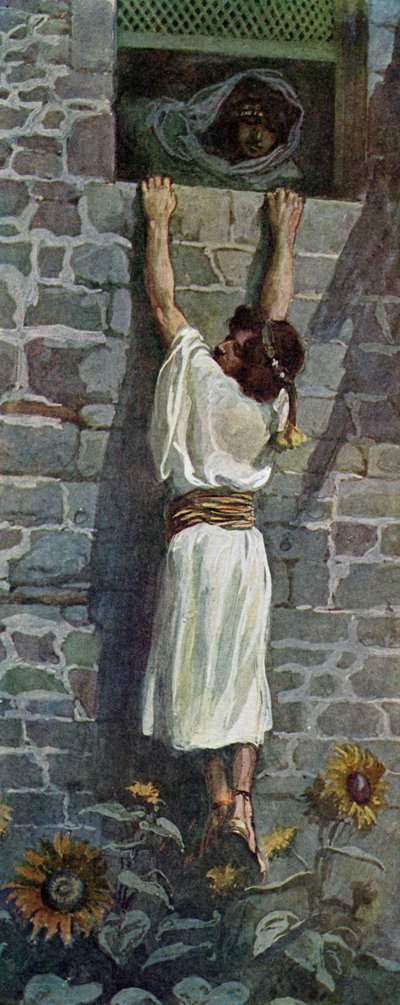 David uniká od J James Tissot - Bible od James Jacques Joseph after Tissot