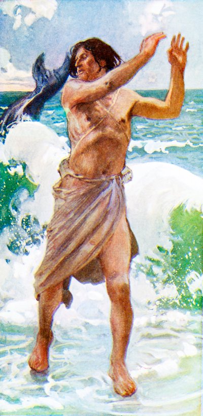 Jonah od J James Tissot - Bible od James Jacques Joseph after Tissot
