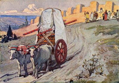 Archa, kterou poslal J James Tissot - Bible od James Jacques Joseph after Tissot