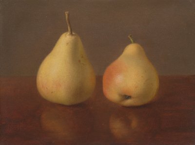 Dvě hrušky McLaughlinovy, b.d. (olej na desce) od James Jnr Hardy