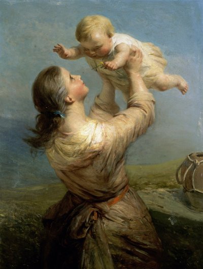 Vždy se dívá a dívá s novým potěšením. Obraz Jamese Johna Hilla (1811-1882) od James John Hill