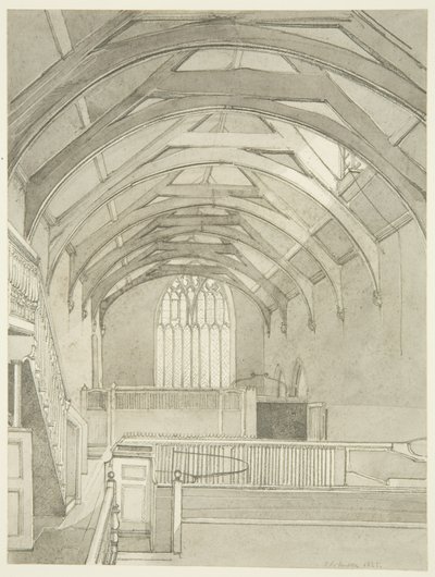 Interiér Guildhall od James Johnson