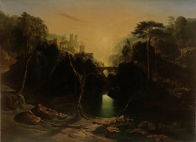Romantická krajina od James Johnson