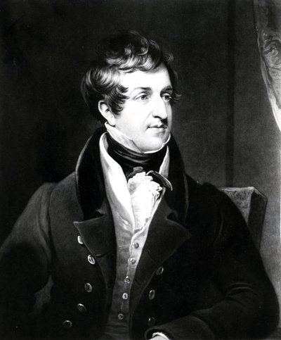 John Cam Hobhouse, tisk vytvořil Charles Turner, 1834 (mezzotinta) od James Lonsdale