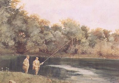 U rybníka Vale of Health, Hampstead Heath od James Loxham Browne