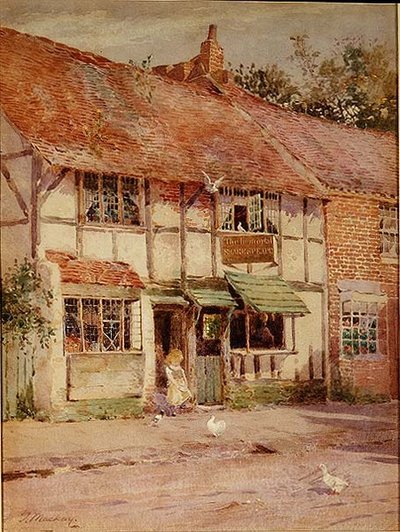 Chata Anne Hathawayové, Shottery, Warwickshire od James Mackay