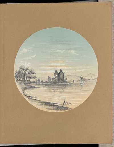 [Ruiny na pobřeží] od James Makgill Heriot Maitland