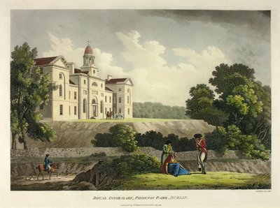 Royal Infirmary Phoenix Park, Dublin od James Malton