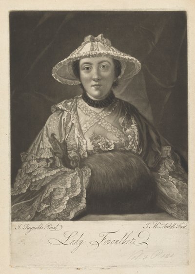 Lady Anne Fenoulhet (rozená Day) od James McArdell