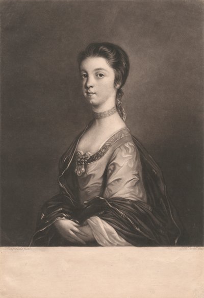 Lady Elizabeth Montagu od James McArdell