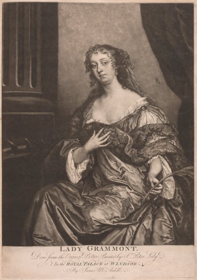 Lady Grammont od James McArdell