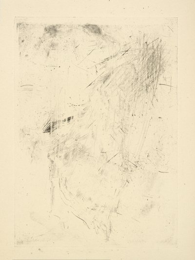 [76] Otisky ze zrušených desek od Whistlera - [Seated Figure?] od James Abbott McNeill Whistler